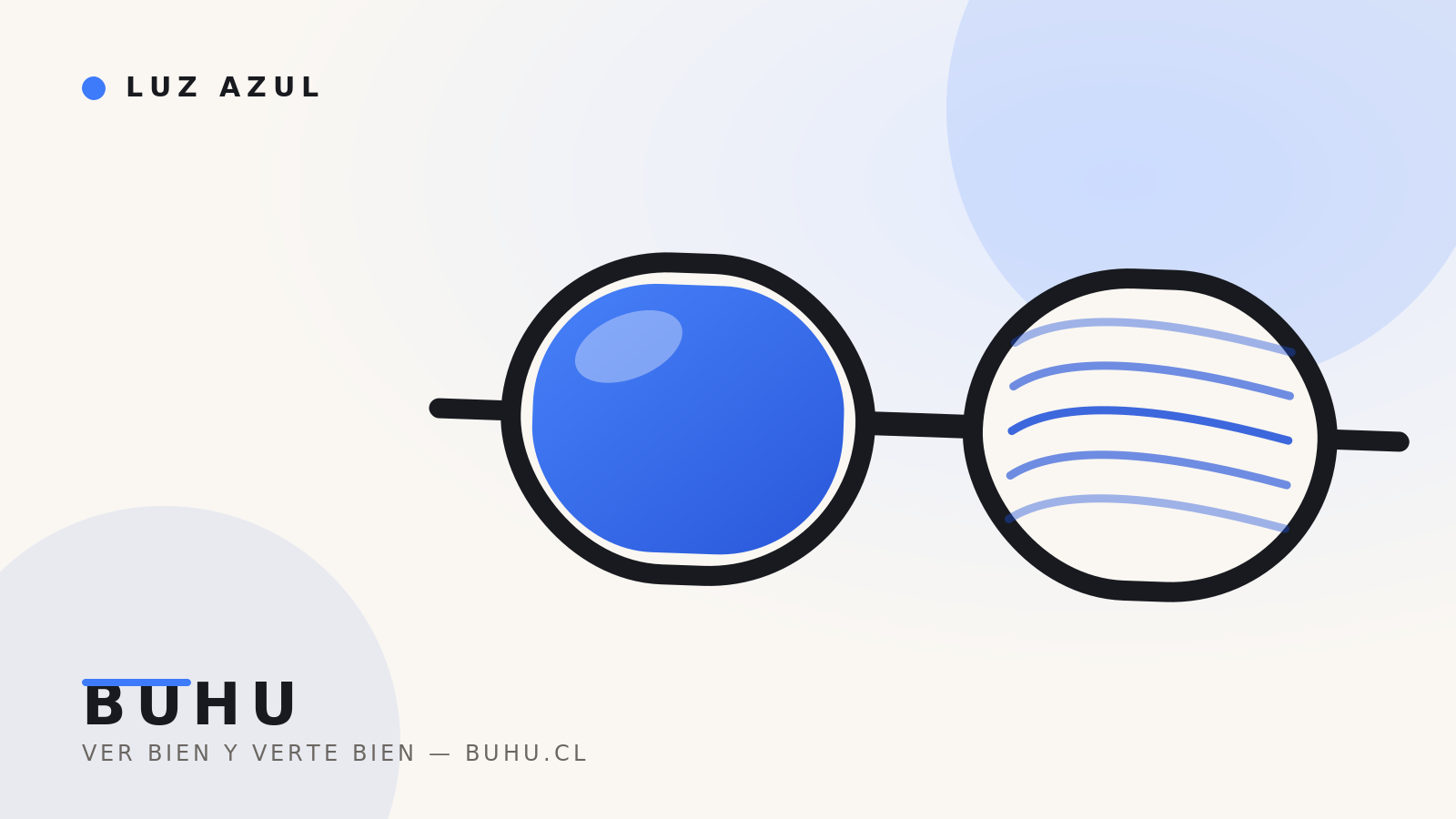 Lentes para la oficina con filtro de luz azul — Buhu