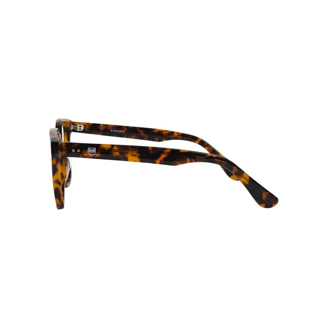 Achao marco óptico acetato Carey filtro luz azul - Buhu Eyewear - detalle montura