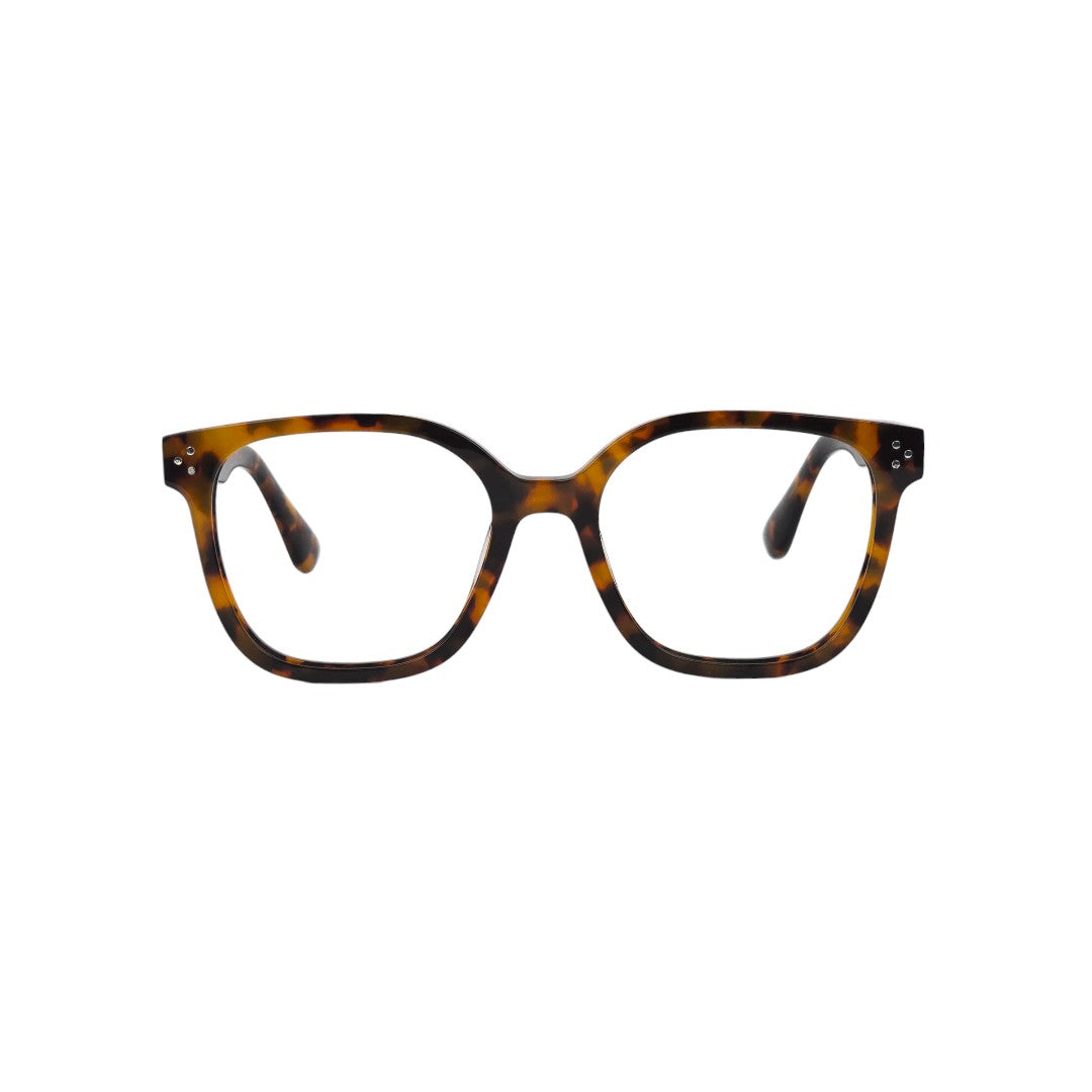 Achao marco óptico acetato Carey filtro luz azul - Buhu Eyewear - vista frontal