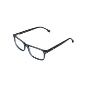 Algarrobo marco óptico acetato Marrón filtro luz azul - Buhu Eyewear - vista lateral