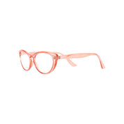 Amancay lentes de lectura filtro luz azul Rojo - Buhu Eyewear - detalle montura