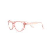 Amancay lentes de lectura filtro luz azul Rosado - Buhu Eyewear - vista lateral