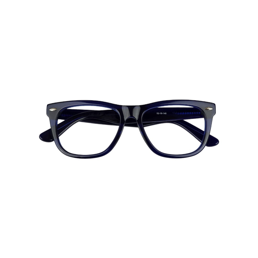 Atlantico marco óptico acetato Azul filtro luz azul - Buhu Eyewear