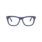 Atlantico marco óptico acetato Azul filtro luz azul - Buhu Eyewear - vista frontal