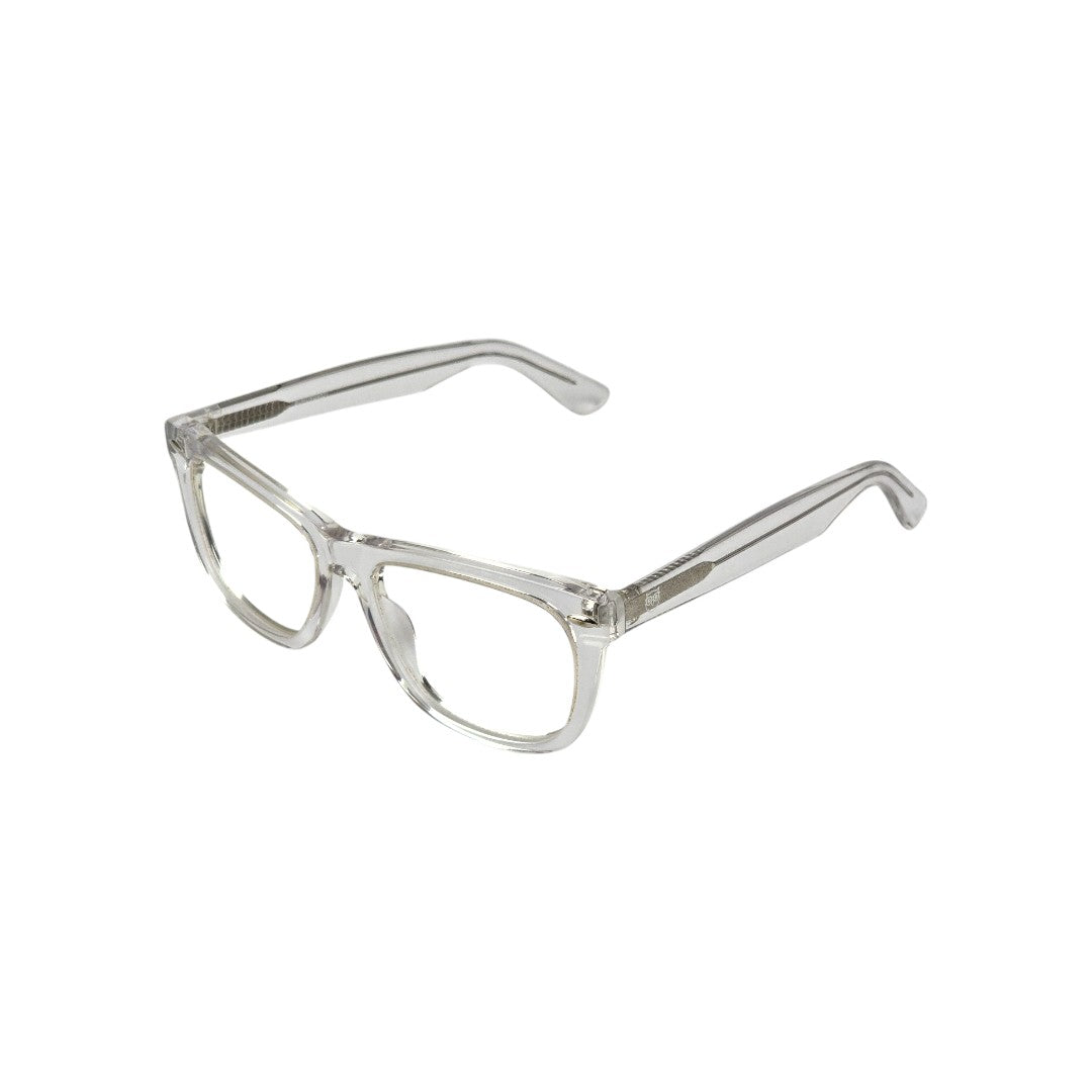 Atlantico marco óptico acetato Transparente filtro luz azul - Buhu Eyewear - vista lateral
