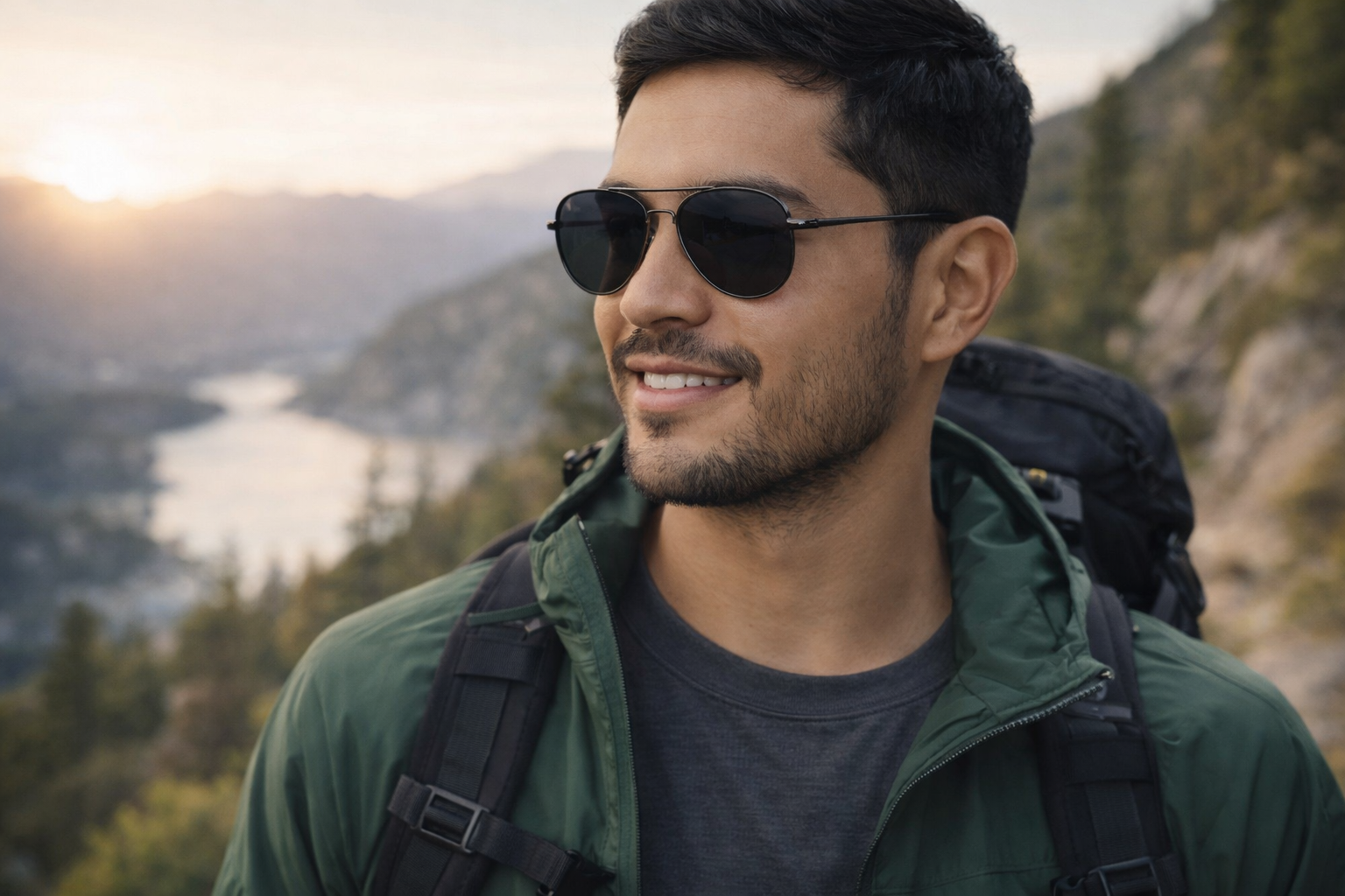 Praga lentes de sol UV400 metal aviador - Buhu Eyewear - lifestyle