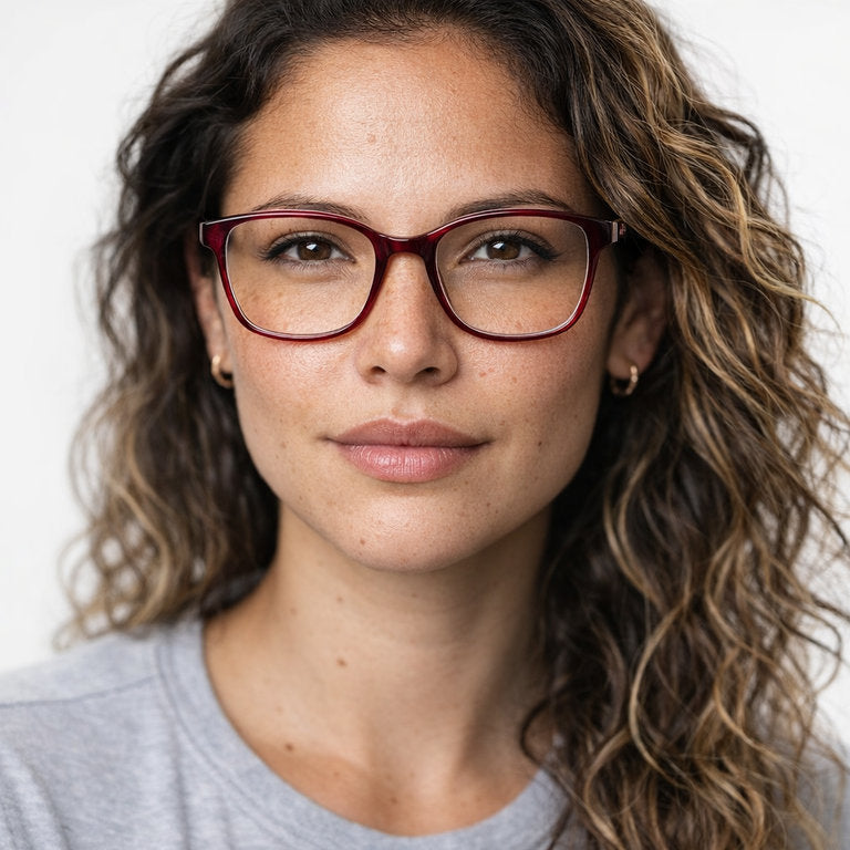 Axis marco óptico acetato mujer - Buhu Eyewear - vista lateral