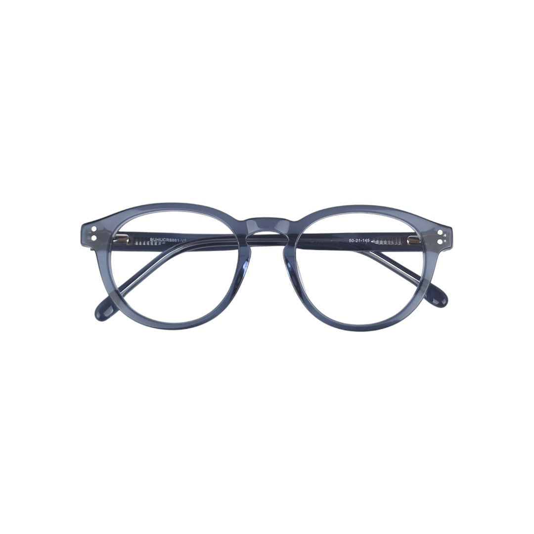 Caburga marco óptico acetato Azul filtro luz azul - Buhu Eyewear