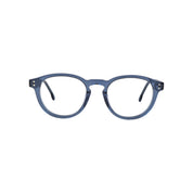 Caburga marco óptico acetato Azul filtro luz azul - Buhu Eyewear - vista frontal