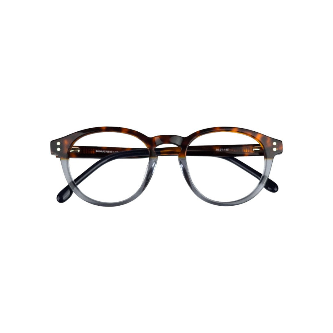 Caburga marco óptico acetato Carey filtro luz azul - Buhu Eyewear - vista lateral
