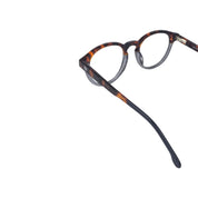 Caburga marco óptico acetato Carey filtro luz azul - Buhu Eyewear - en uso diario