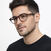 Caburga marco óptico acetato Carey filtro luz azul - Buhu Eyewear - plano general