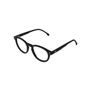 Caburga marco óptico acetato Negro filtro luz azul - Buhu Eyewear - vista lateral