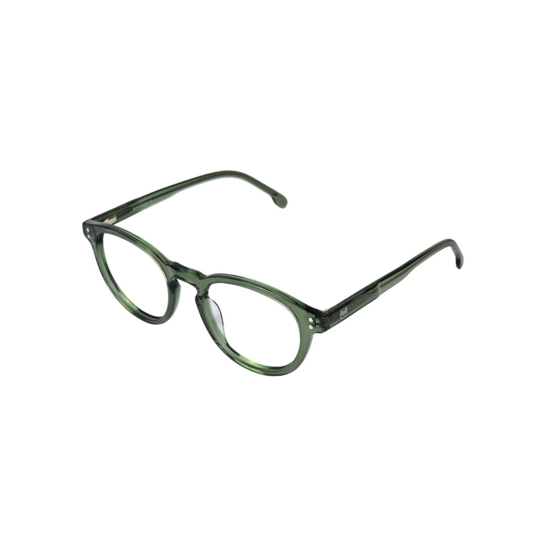 Caburga marco óptico acetato Verde filtro luz azul - Buhu Eyewear