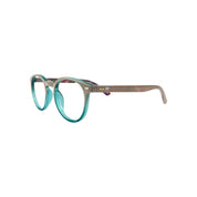 Ceiba lentes de lectura filtro luz azul Azul - Buhu Eyewear - vista lateral