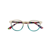 Ceiba lentes de lectura filtro luz azul Azul - Buhu Eyewear - vista frontal