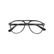 Cerro Moreno marco óptico metal aviador filtro luz azul - Buhu Eyewear - vista lateral