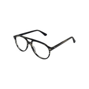 Cerro Moreno marco óptico metal aviador filtro luz azul - Buhu Eyewear - detalle montura