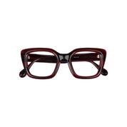 Natales marco óptico acetato Rojo filtro luz azul - Buhu Eyewear