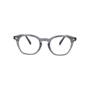 Chiloe Clip marco óptico acetato Gris clip-on sol - Buhu Eyewear - en uso diario