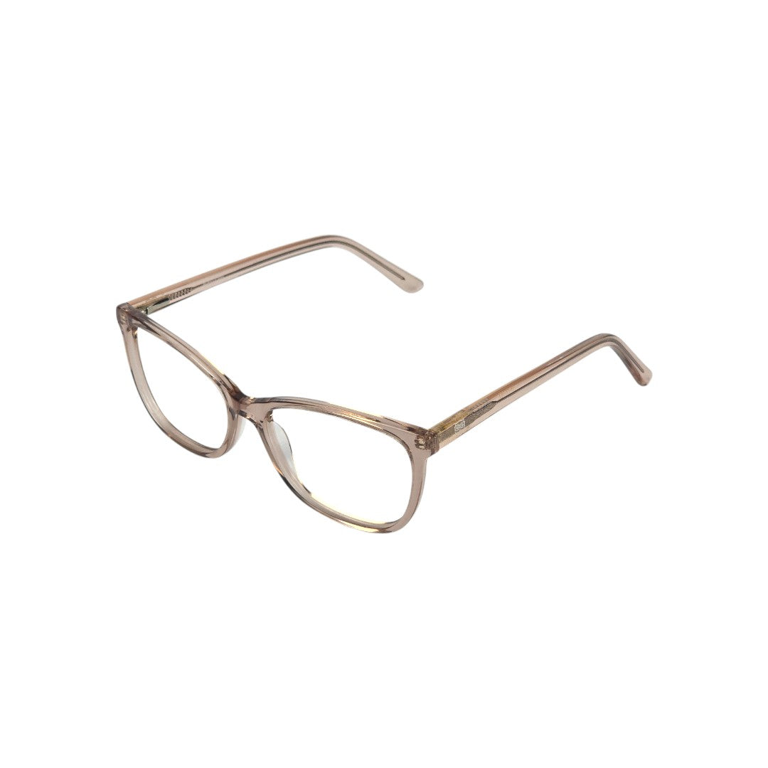Cochamo marco óptico acetato Marrón filtro luz azul - Buhu Eyewear - vista frontal