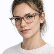 Cochamo marco óptico acetato mujer filtro luz azul - Buhu Eyewear - vista lateral