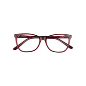 Cochamo marco óptico acetato Rojo filtro luz azul - Buhu Eyewear - vista lateral