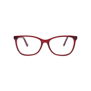 Cochamo marco óptico acetato Rojo filtro luz azul - Buhu Eyewear - detalle montura