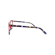 Colibri lentes de lectura filtro luz azul Rojo - Buhu Eyewear - detalle montura