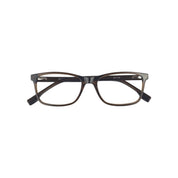 Concon marco óptico acetato Marrón filtro luz azul - Buhu Eyewear - en uso diario