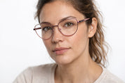 Córdoba Clip marco óptico clip-on sol mujer - Buhu Eyewear - en uso