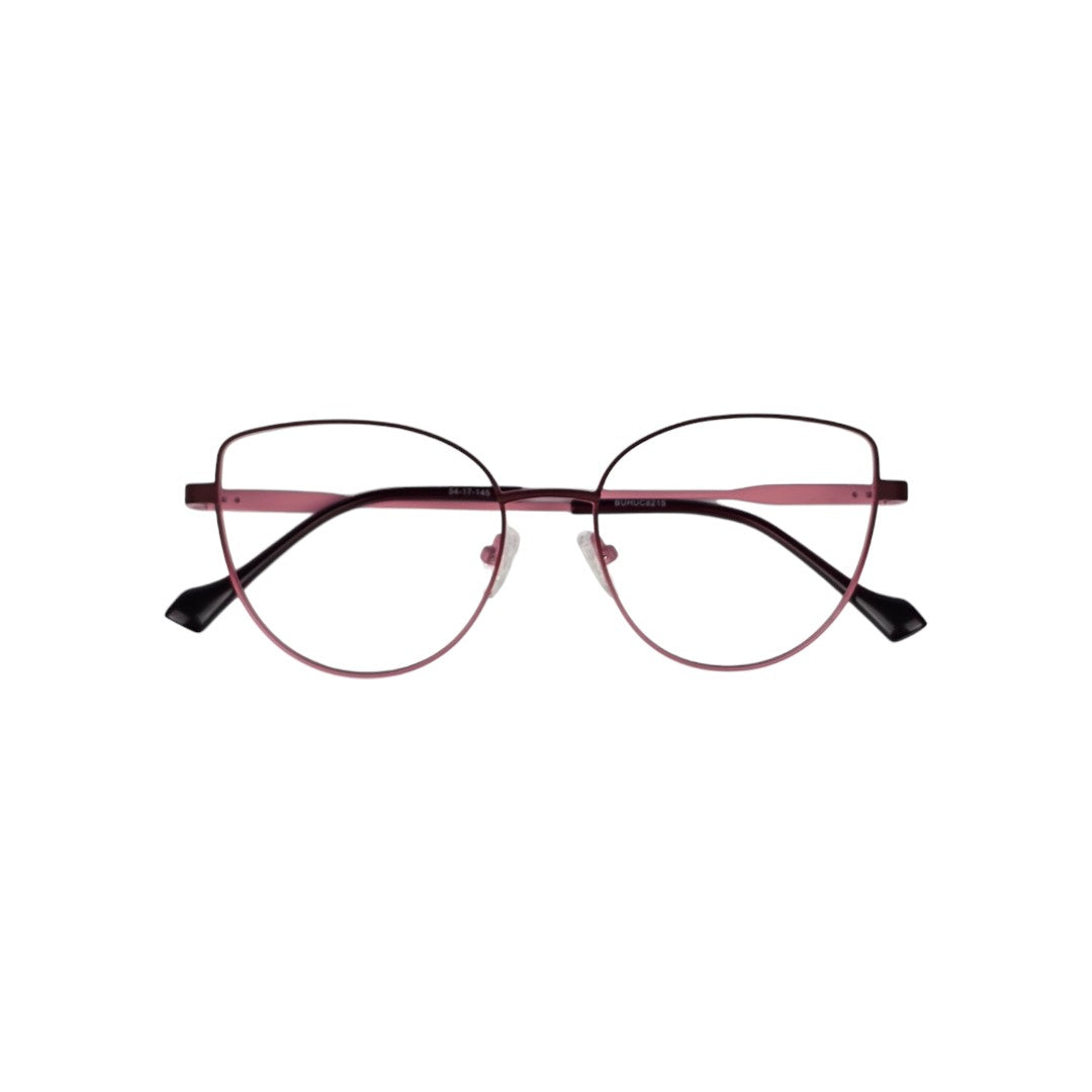 Córdoba Clip marco óptico clip-on sol metal Rosado - Buhu Eyewear - vista frontal