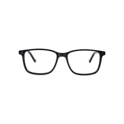 Dalcahue marco óptico acetato Negro filtro luz azul - Buhu Eyewear - vista frontal