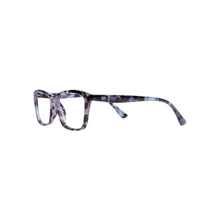 Donau lentes de lectura filtro luz azul Azul - Buhu Eyewear - vista lateral