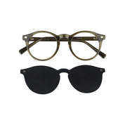 Elqui Clip marco óptico acetato Verde clip-on sol - Buhu Eyewear