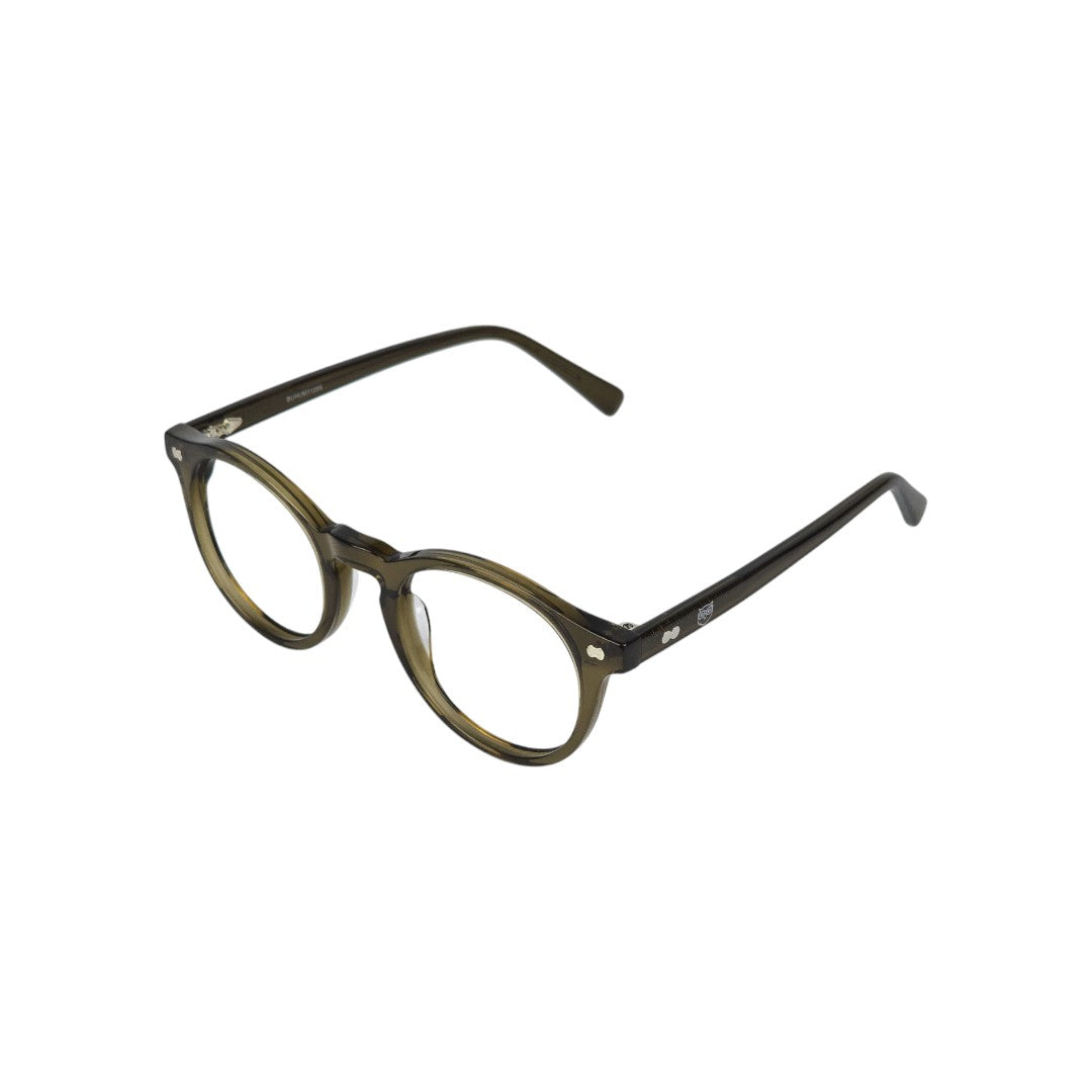 Elqui Clip marco óptico acetato Verde clip-on sol - Buhu Eyewear - detalle montura