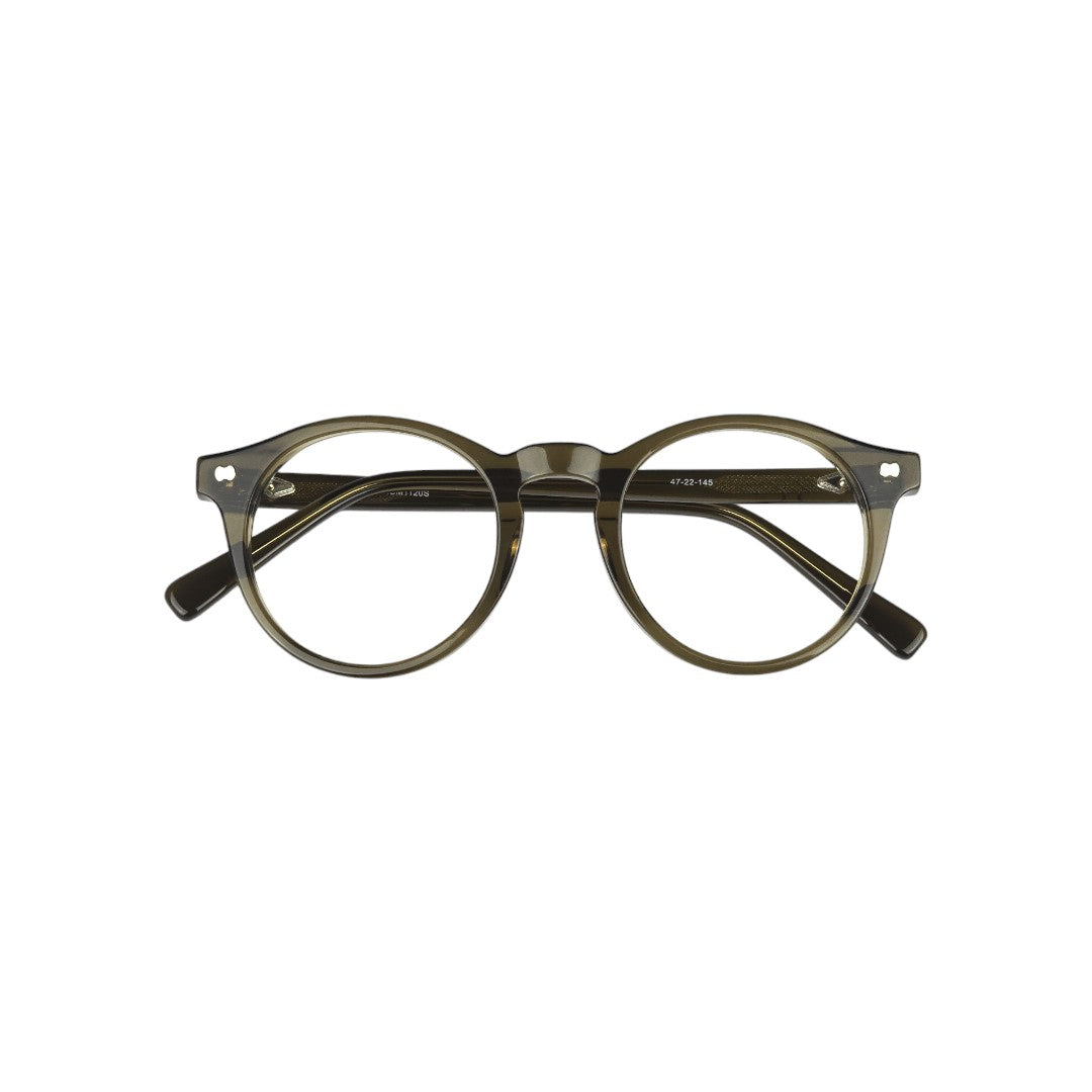Elqui Clip marco óptico acetato Verde clip-on sol - Buhu Eyewear - en uso diario