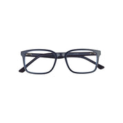 Fernando marco óptico acetato Azul filtro luz azul - Buhu Eyewear - en uso diario
