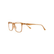 Fitz Roy lentes de lectura filtro luz azul Ámbar - Buhu Eyewear - detalle montura