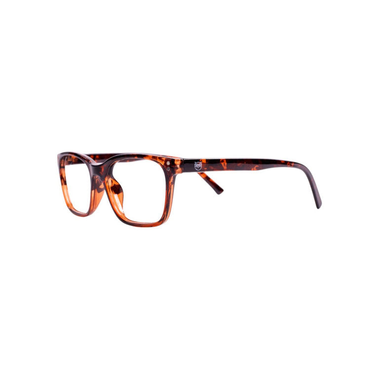 Guntram lentes de lectura filtro luz azul Marrón - Buhu Eyewear - vista lateral