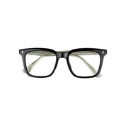 Kern marco óptico acetato Negro filtro luz azul - Buhu Eyewear - vista frontal