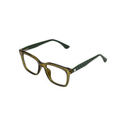 Kern marco óptico acetato Olivo filtro luz azul - Buhu Eyewear - vista frontal
