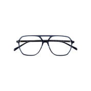 Klar marco óptico acetato Azul filtro luz azul - Buhu Eyewear - vista frontal