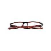 Kobbe lentes de lectura filtro luz azul Marrón - Buhu Eyewear - en uso diario