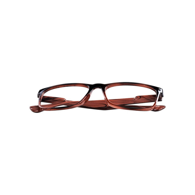 Kobbe lentes de lectura filtro luz azul Marrón - Buhu Eyewear - en uso diario