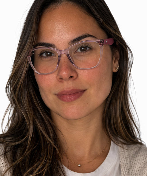 Licanray marco óptico acetato mujer filtro luz azul - Buhu Eyewear - vista lateral