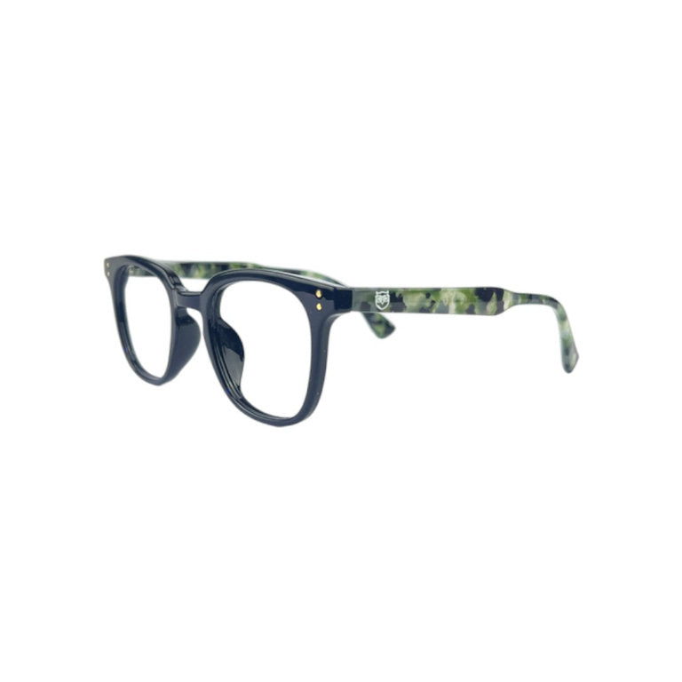 Manglar lentes de lectura filtro luz azul Negro - Buhu Eyewear - vista lateral