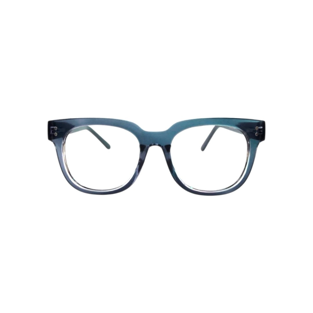Oko marco óptico acetato Rojo filtro luz azul - Buhu Eyewear