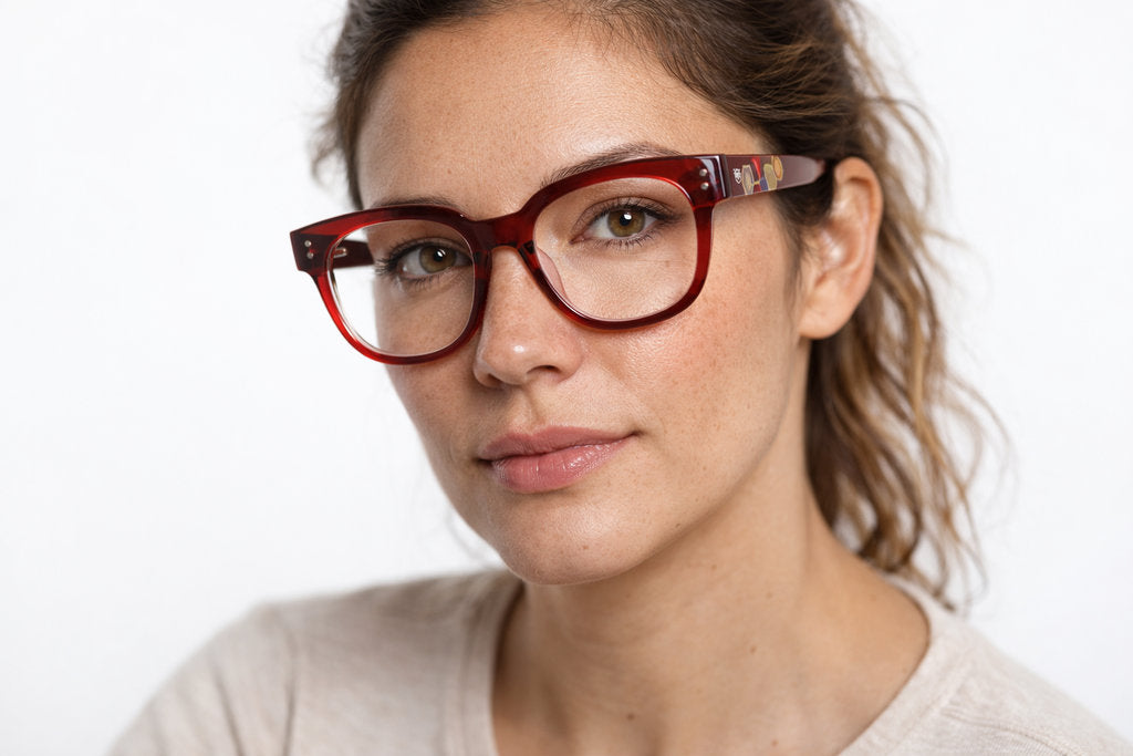 Oko marco óptico acetato mujer filtro luz azul - Buhu Eyewear