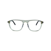 Olmue marco óptico acetato Marrón filtro luz azul - Buhu Eyewear - vista lateral